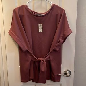 Express Wrap Tie Dress Shirt (NWT)